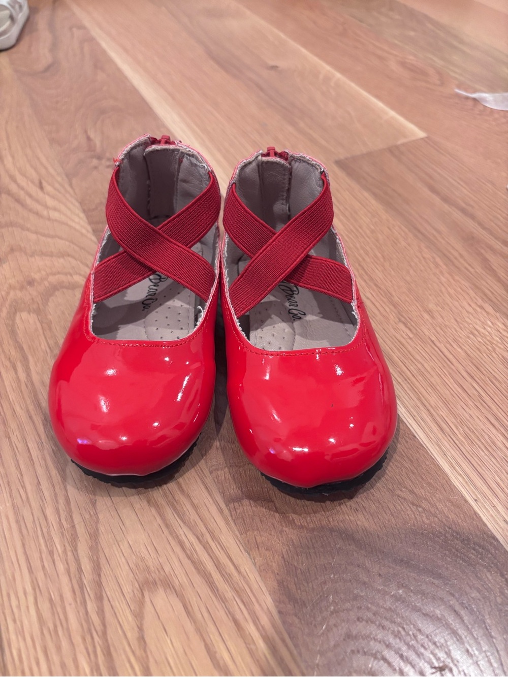 A Bear Co. Red Ballerina shoes. 6T.